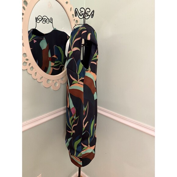 Ted Baker London Adilyyn Supernatural Structure Bodycon Dress Ted's Size 3 M - Picture 3 of 10